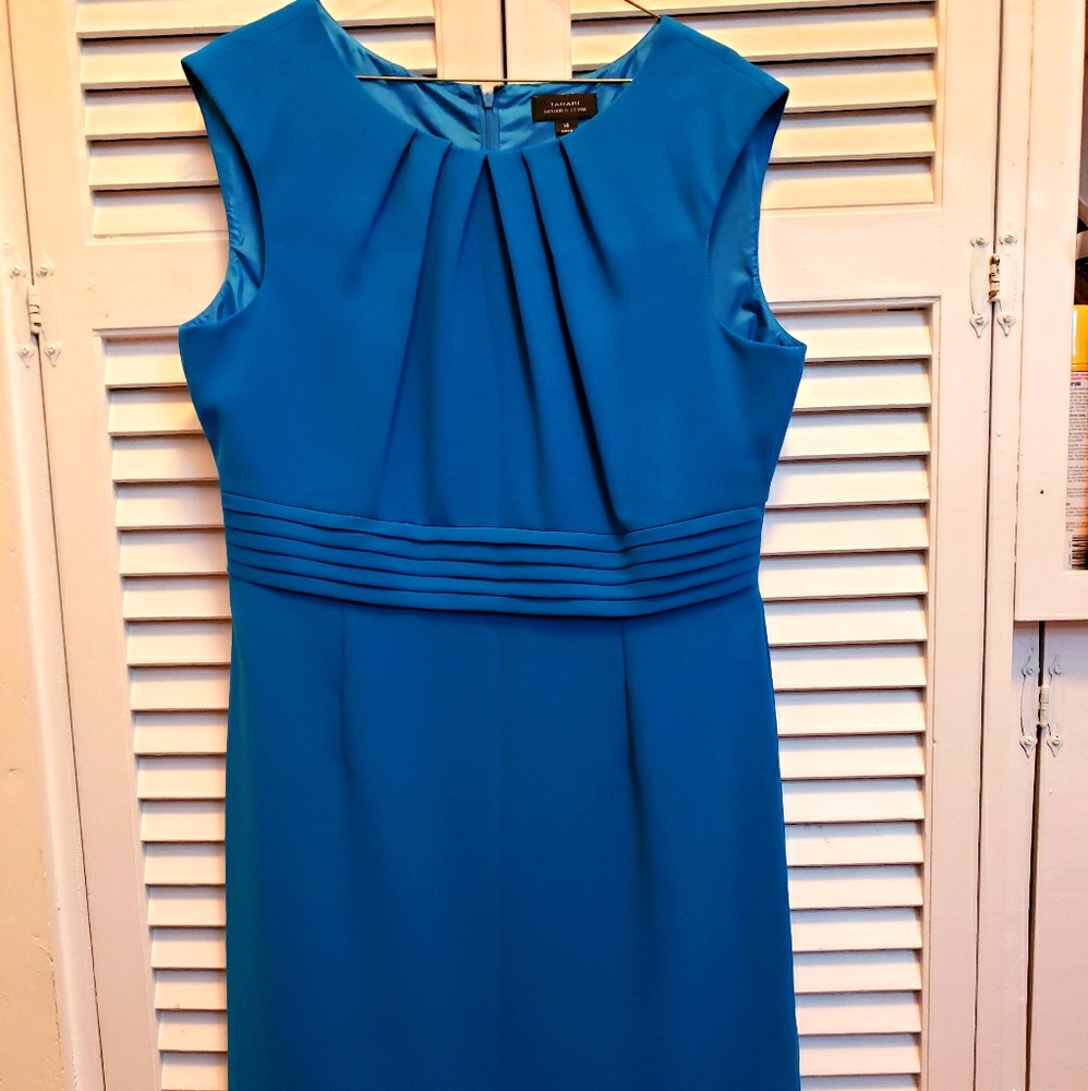 Blue dress